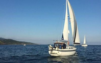 Trece embarcaciones inician en Hondarribia el Camino de Santiago por mar