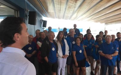 Los peregrinos de la III Travesía Navega el Camino disfrutaron de una merecida jornada de descanso este jueves, en la ciudad de Gijón después de doscientas millas navegadas