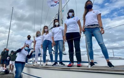Nueve mujeres realizarán el ‘Camino de Santiago a Vela’