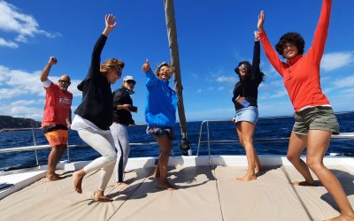 El Camino de Santiago por mar: a vela y entre mujeres