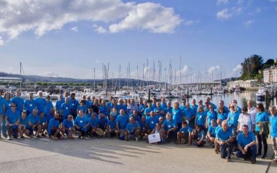 Otros llegan por mar a Viveiro con Navega el Camino