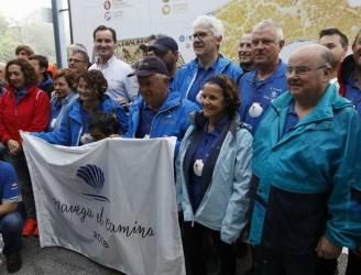 Un Camino de Santiago con agua salada