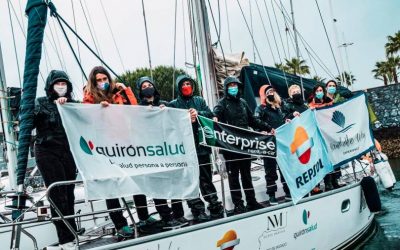 Nueve mujeres en el Camino a Vela de Hondarribia a Santiago