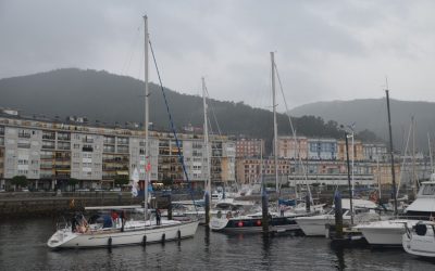 Los peregrinos marinos de “Navega el Camino” llegaron ayer a Viveiro